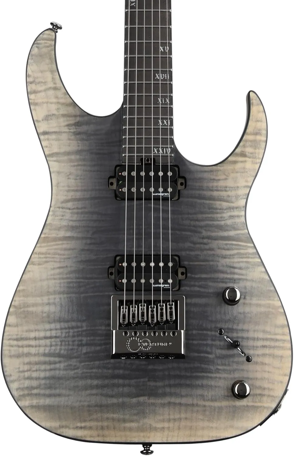 Schecter Banshee Mach-6 Evertune Electric Guitar - Fallout Burst