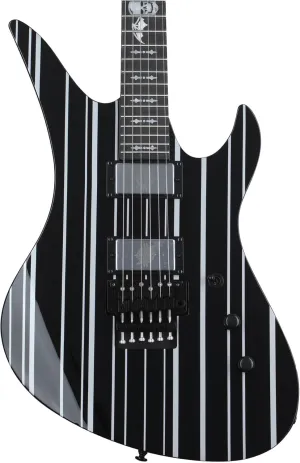 Schecter Synyster Gates Custom - Black with Silver Stripes