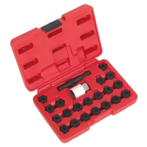 Sealey Locking Wheel Nut Key Set 22pc - Audi