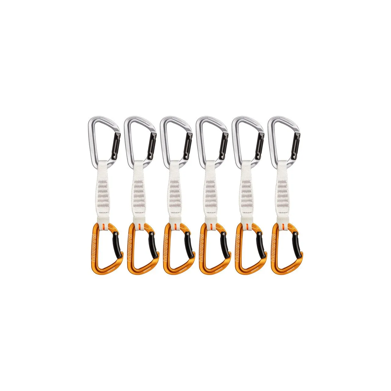 Sender keylock (12 cm), quickdraw set - 6 pack