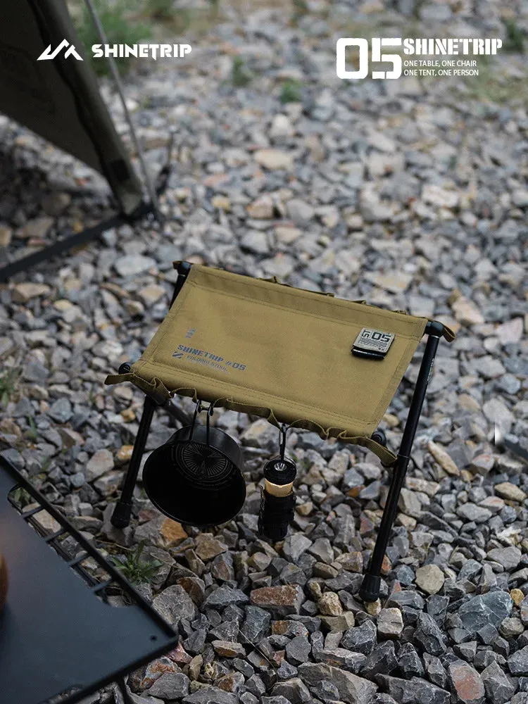 SHINETRIP 05 Series Ultra-Light Folding Stool – Portable Aluminium Alloy Camping Seat