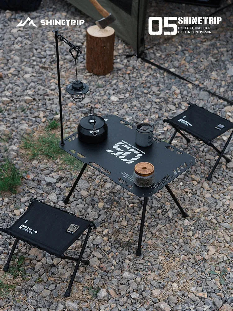 SHINETRIP 05 Series Ultra-Light Folding Stool – Portable Aluminium Alloy Camping Seat