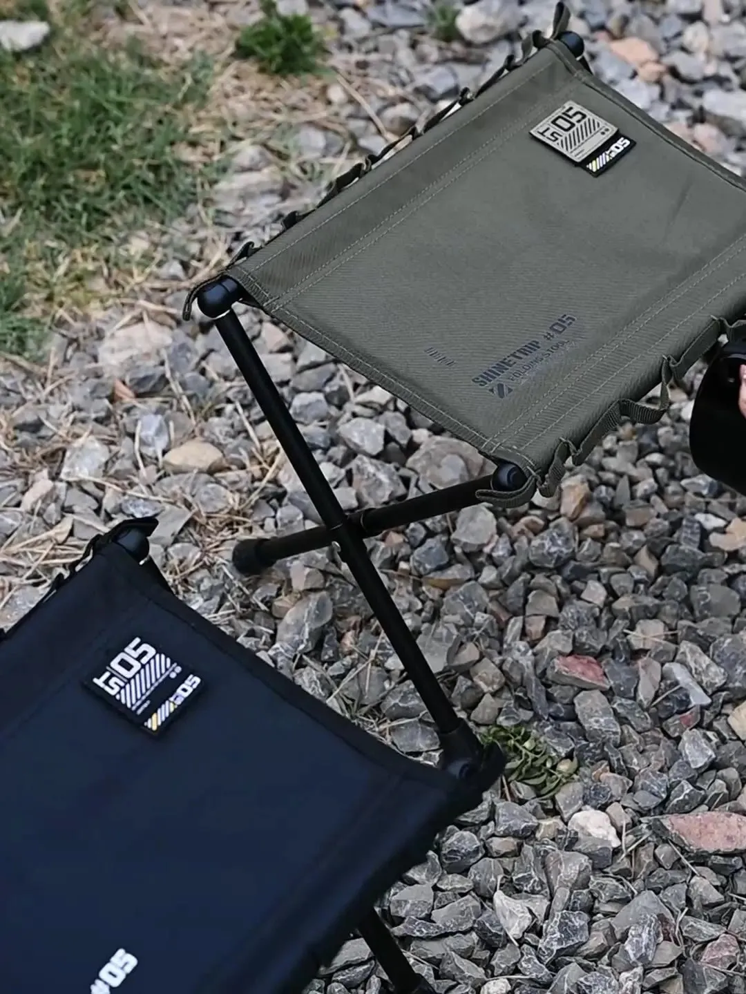 SHINETRIP 05 Series Ultra-Light Folding Stool – Portable Aluminium Alloy Camping Seat