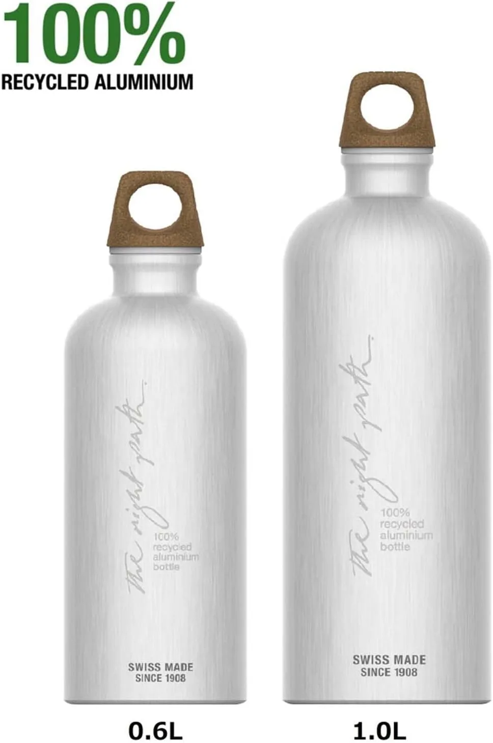 SIGG 50378 Outdoor Water Bottle, Swiss Aluminum Bottle, My Planet, 0.6L, Purplane
