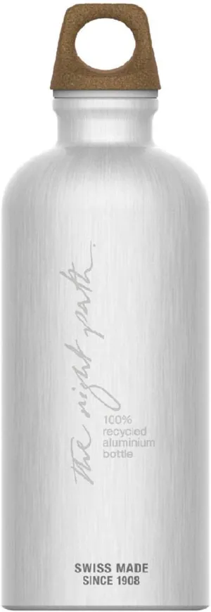 SIGG 50378 Outdoor Water Bottle, Swiss Aluminum Bottle, My Planet, 0.6L, Purplane