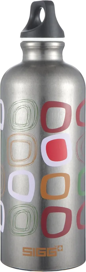 Sigg Design Water Bottle (0.6-Liters, Square Pegs)