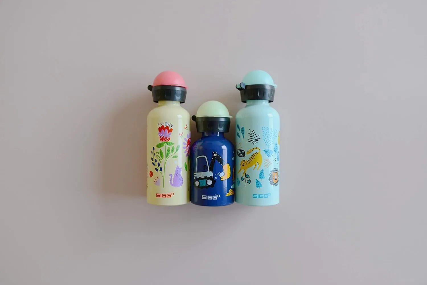 Sigg - Kids Water Bottle - KBT - Made in Switzerland - Neutral Taste - Leakproof - Lightweight - School, Sports - 14 Oz