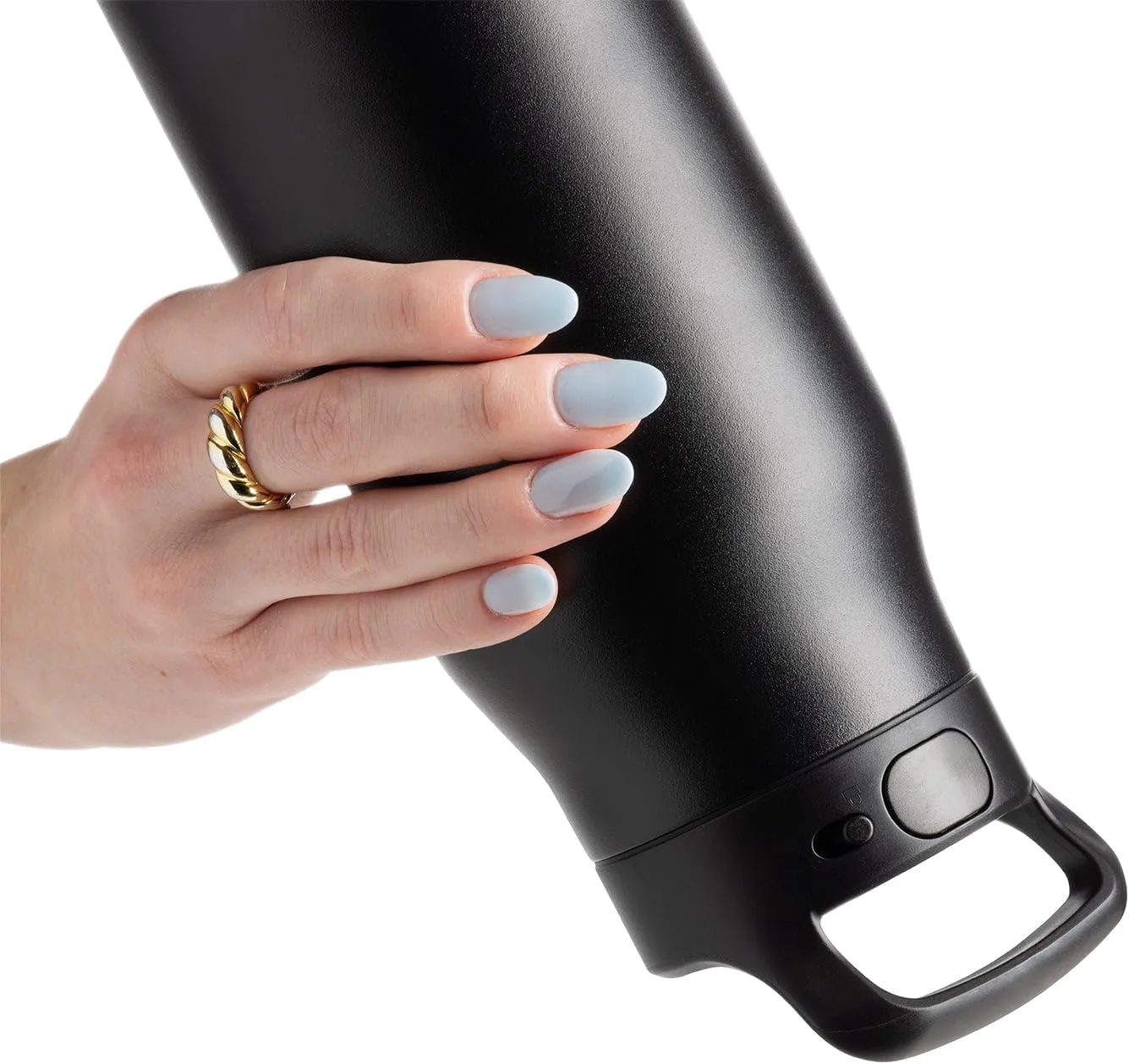 Simple Modern Water Bottle with Push Button Straw Lid | Ceramic-Lined Insulated Stainless Steel | Travel Water Bottles for Gym & Sports | Leak Proof | Mesa Signature Collection | 34oz, Berry