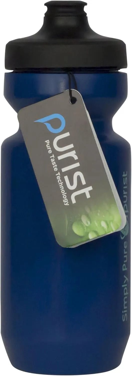 Simply Pure Purist 22 Oz BPA-Free, Sport & Bike Squeeze Water Bottle by Specialized Bikes (Watergate Cap)