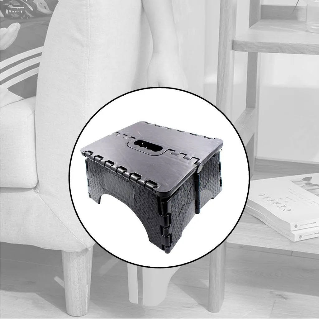 Small Foldable Stool Space-Saving Folding Stool, Easy to Carry Stool - H02636