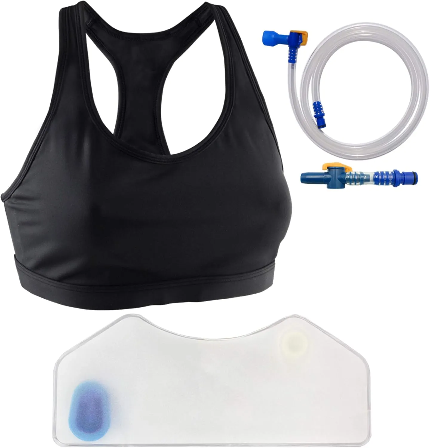 Sneaky Booze Sports Bra Hidden Flask Pouch for Women Portable 25oz Undetectable Alcohol Bag