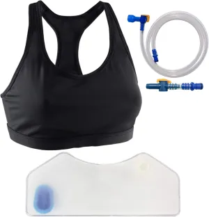 Sneaky Booze Sports Bra Hidden Flask Pouch for Women Portable 25oz Undetectable Alcohol Bag