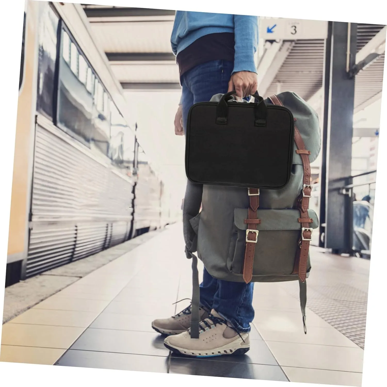 SOIMISS Travel Electronics Organizer Bag Hand Strap Bag Watch Band Carry Case Pocket Watch Pouch Purple Bag Watch Holder Bag Watch Band Carrying Wire Holder