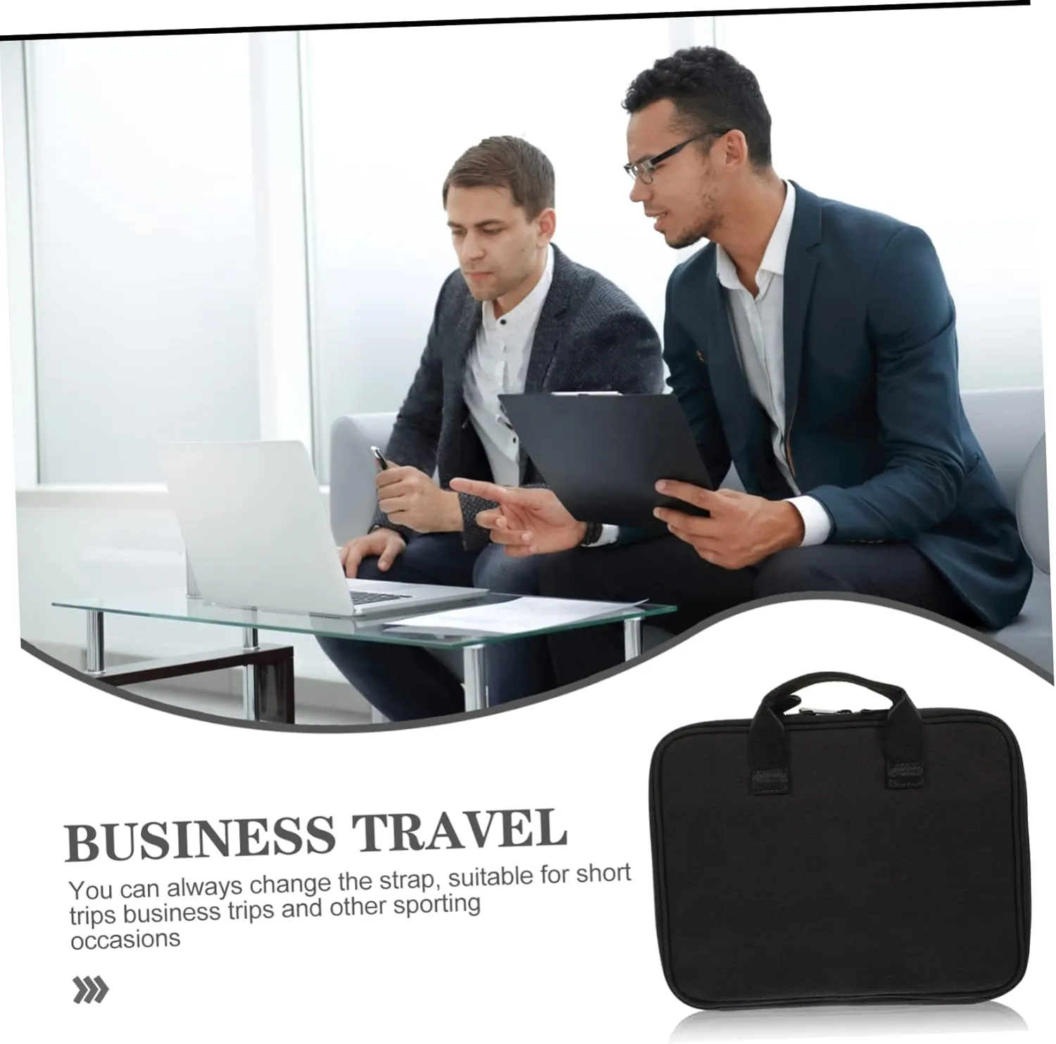 SOIMISS Travel Electronics Organizer Bag Hand Strap Bag Watch Band Carry Case Pocket Watch Pouch Purple Bag Watch Holder Bag Watch Band Carrying Wire Holder