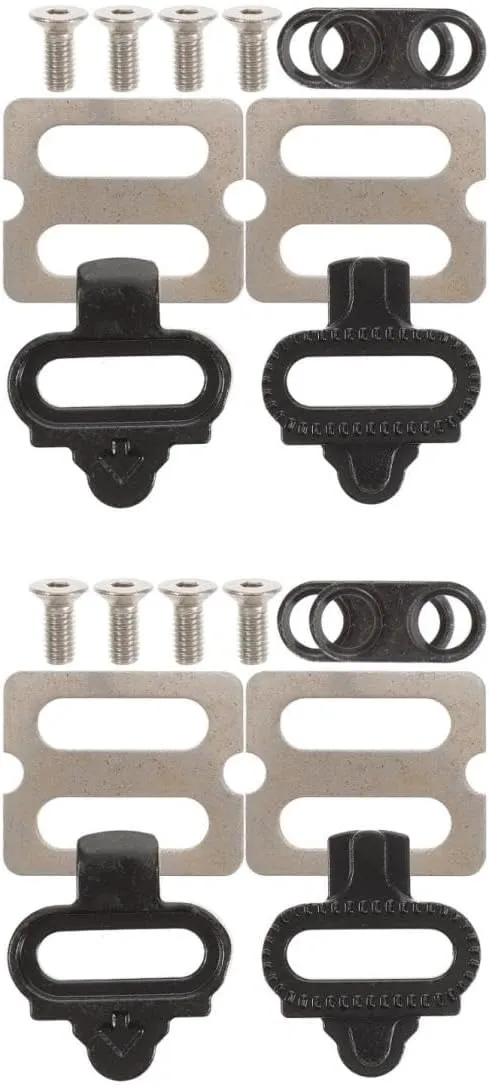 Sosoport Mountain Bike Pedal Cleat Durable Locking Clips for Efficient Pedaling Compatible with System Bike