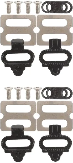 Sosoport Mountain Bike Pedal Cleat Durable Locking Clips for Efficient Pedaling Compatible with System Bike