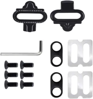 SPD Bike Pedal Cleats for Cycling Shoes,Bike Cleats Pedal Cleats Set for Indoor Cycling, Outdoor Road Cycling, Mountain Biking, Compatible with SPD Pedals PD-M520 M540 M324 M545 M424 M647 M959