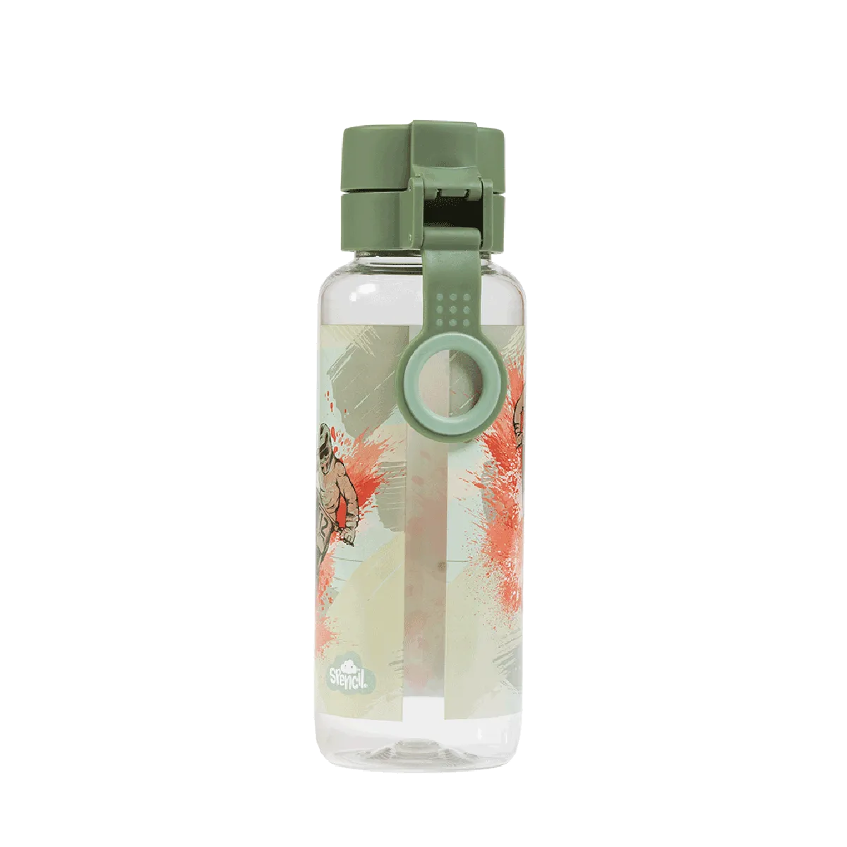 Spencil Big Kids Drink Bottle Camo Biker