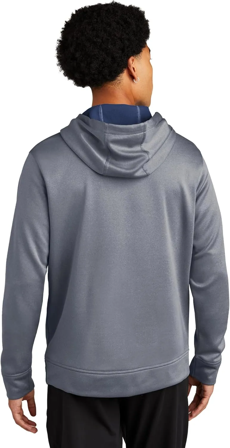 SPORT-TEK PosiCharge Sport-Wick Heather Fleece Hooded Pullover ST264