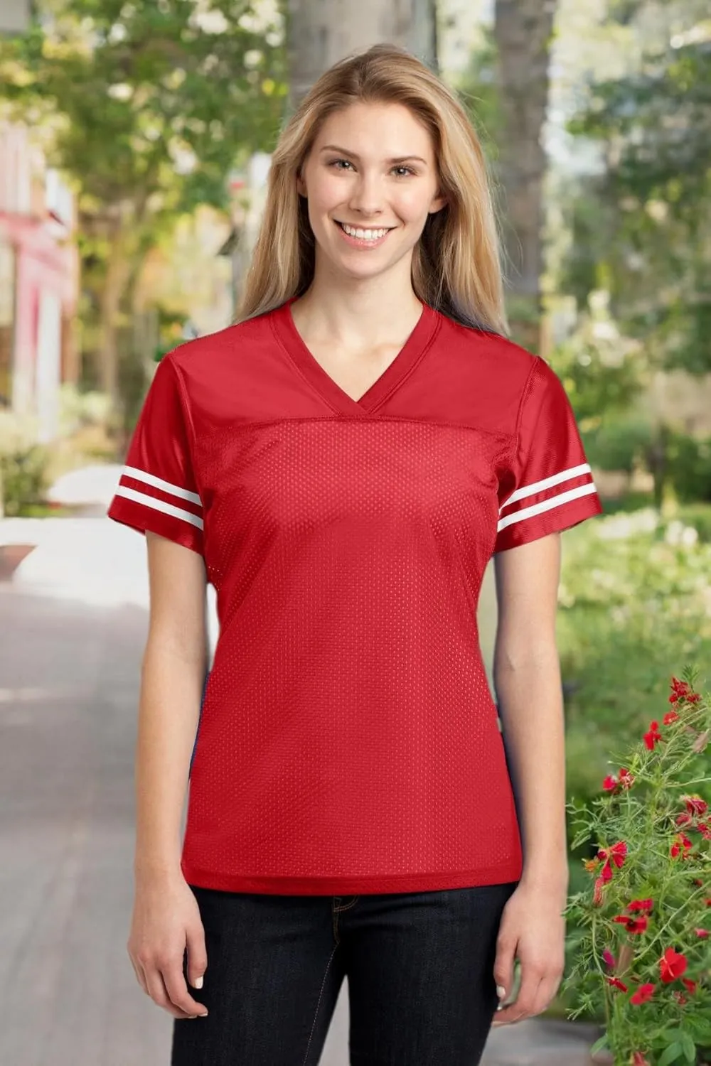SPORT-TEK Women's PosiCharge Replica Jersey LST307