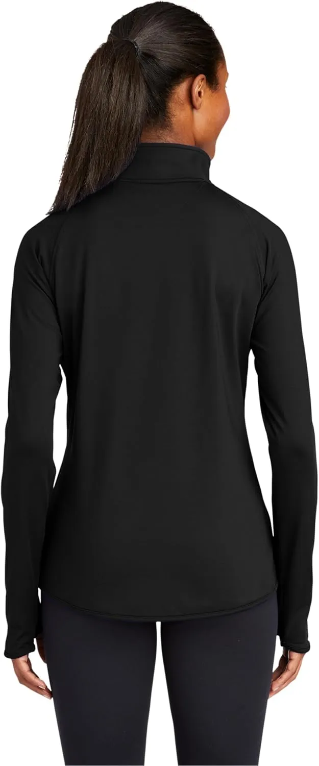 SPORT-TEK Women's Sport-Wick Stretch 1/4-Zip Pullover LST850