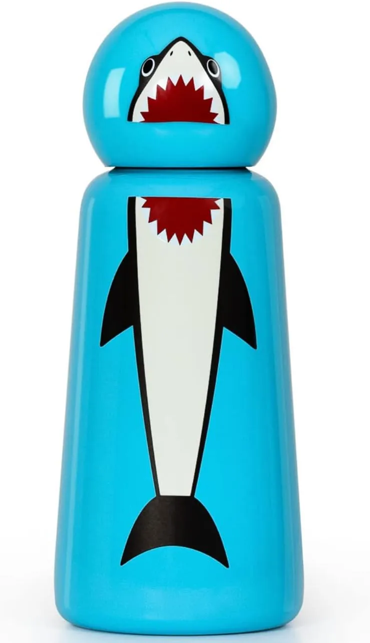 Sports Bottle 300ml Skittle Bottle - Aluminum Water Bottle, Reusable Bottles Leak Proof Thermos, Metal Canteen, Travel Bottles for Kids, Bee Design, Sports Bottle