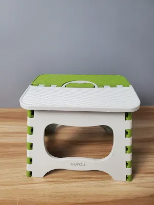 Stable Stool Folding Collapsible Extra Reliable customer support And Kids, Stools Platform 11" Adults for Strong and OUYOU Seats