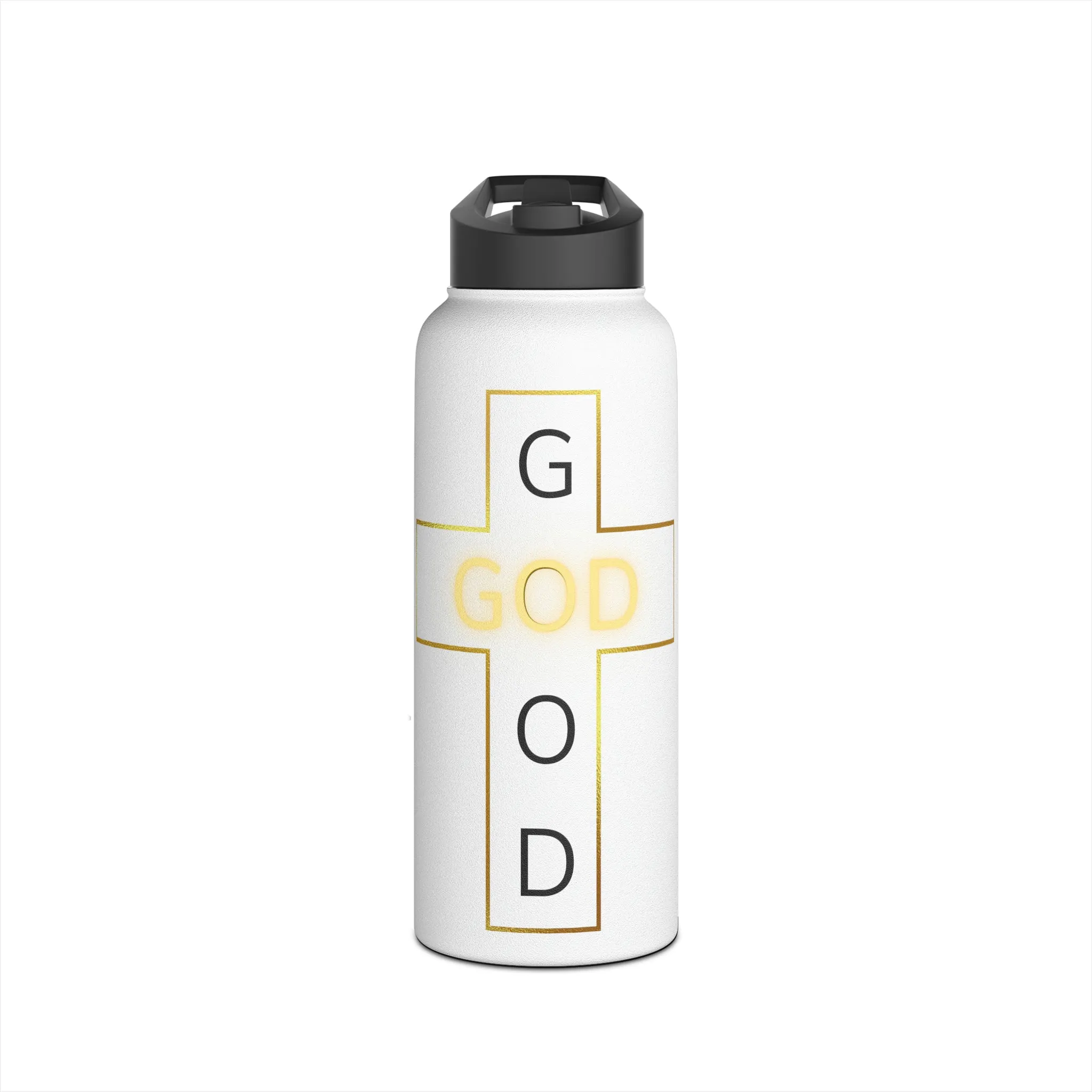 Stainless Steel Water Bottle, Standard Lid