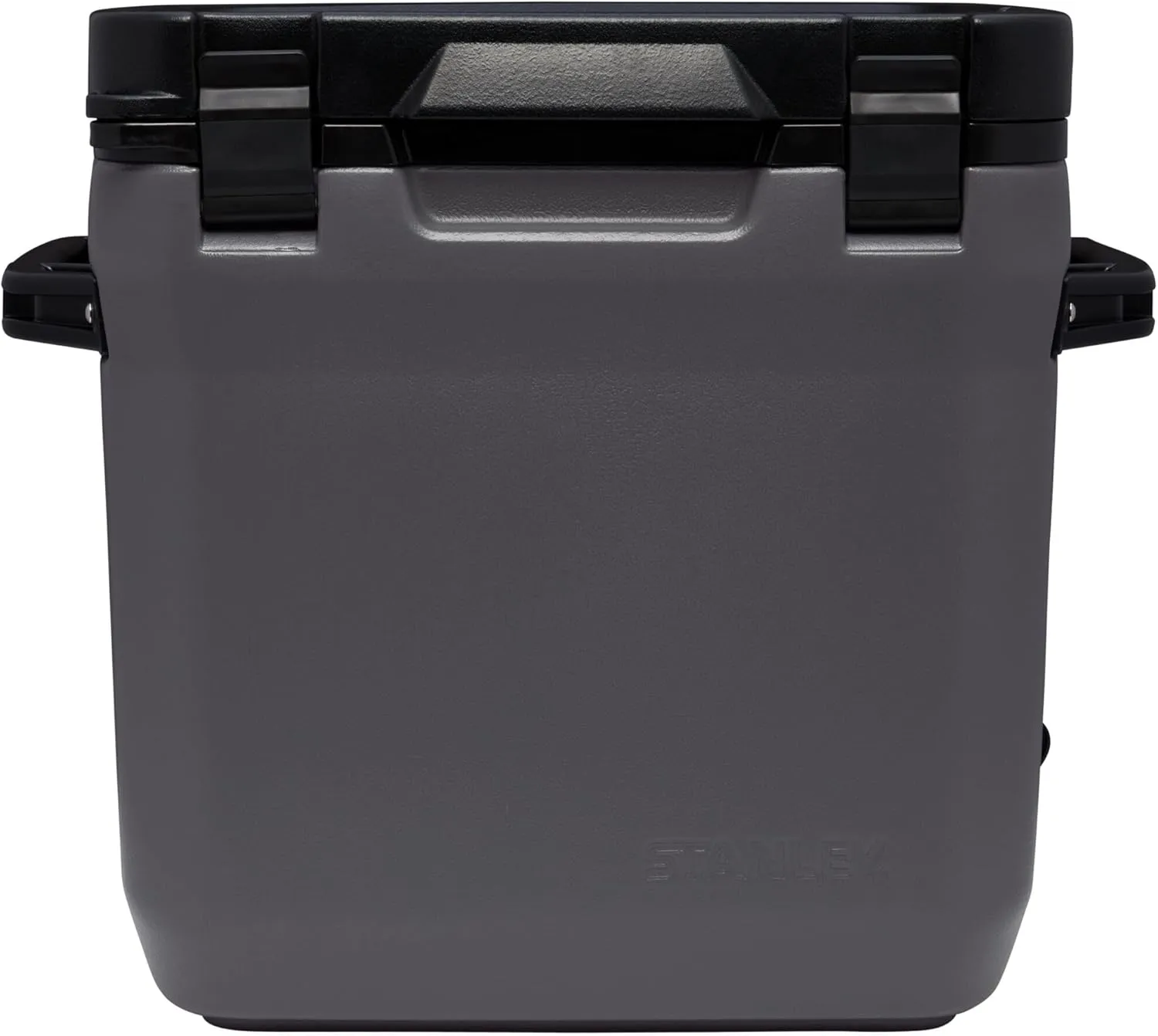 Stanley Adventure Outdoor Cooler 30 qt | Heavy Duty Outdoor Camping Cooler with Easy Carry Side Handles | 4 Days Cooling Ice Chest for 40 Cans | Flat Top Doubles as Seat | BPA-Free | Charcoal
