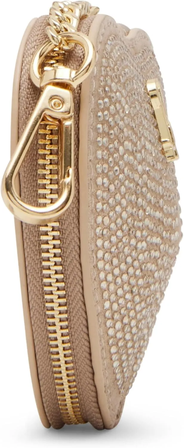 Steve Madden Amor Heart Zipper Pouch Gift Box