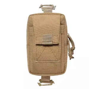Tactical MOLLE EDC/Phone Pouch Khaki