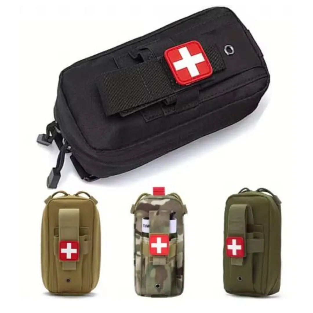 Tactical MOLLE Medical Pouch, IFAK EDC Trauma Kit Bag