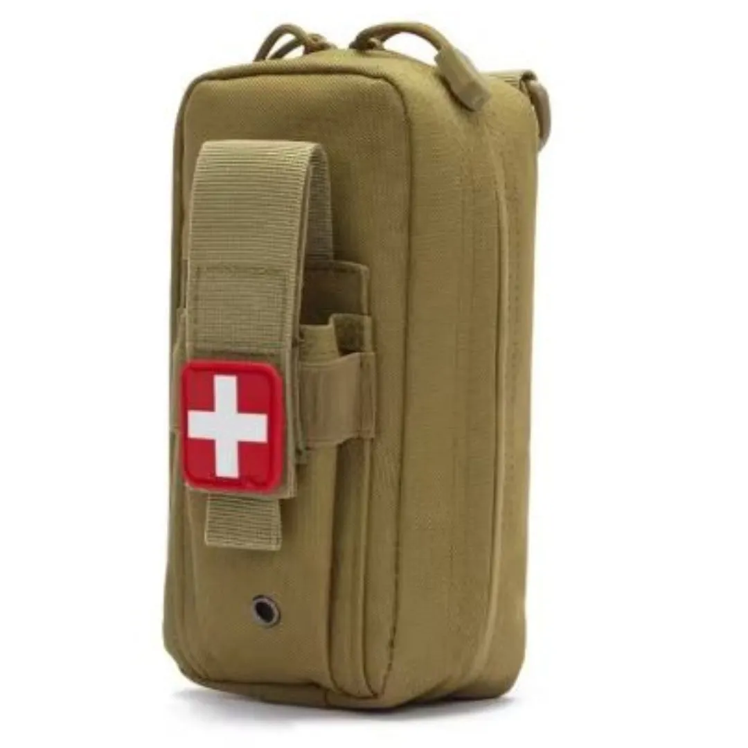 Tactical MOLLE Medical Pouch, IFAK EDC Trauma Kit Bag