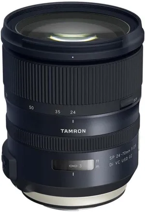 Tamron 24-70 mm G2 VC USD Lens for Canon - Black A032E