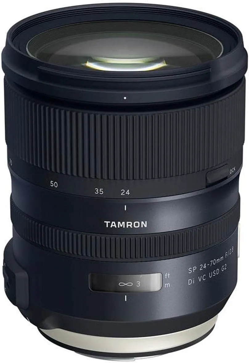 Tamron 24-70 mm G2 VC USD Lens for Canon - Black A032E