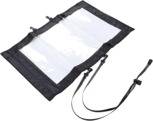 Tbest Bag Pouch Case for Map,Transparent Map Storage Bag Folding Storage Pouch for Outdoor Hiking Camping