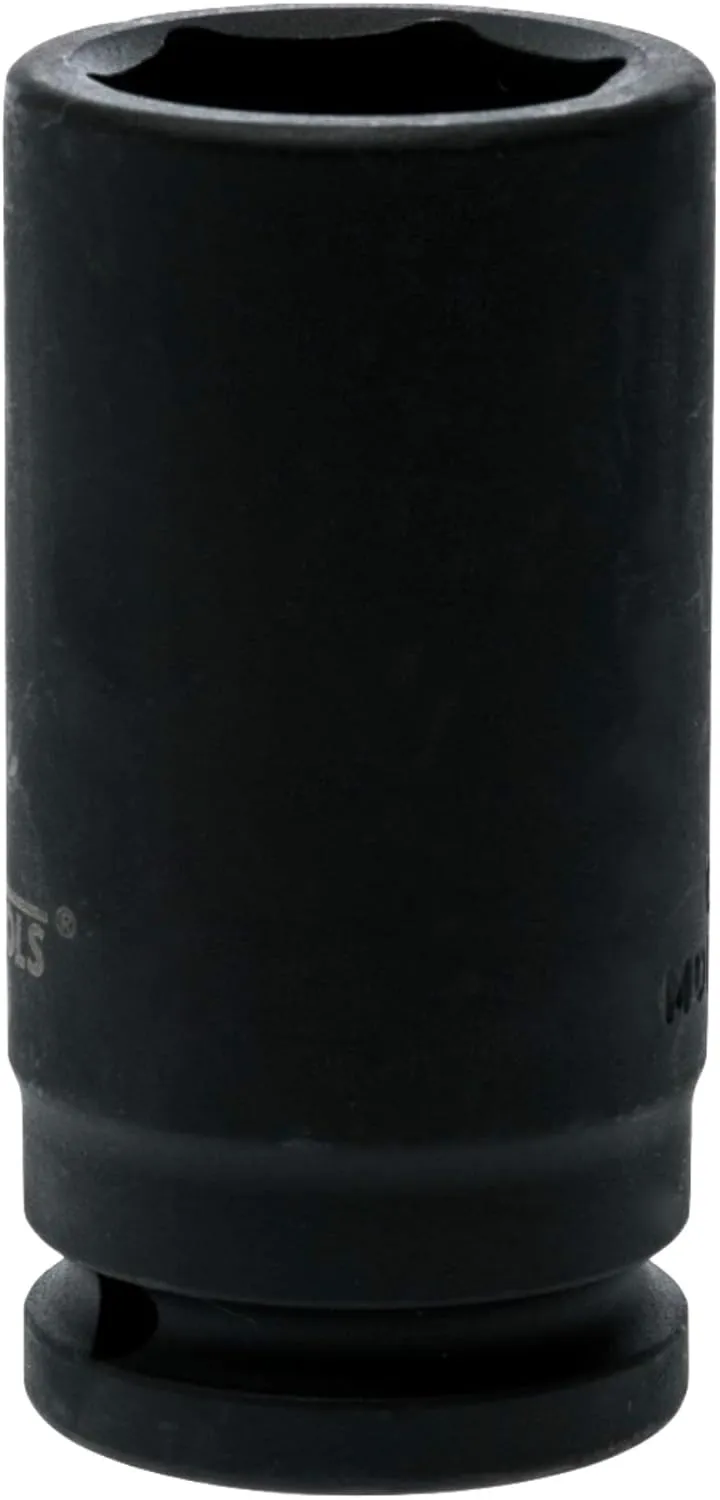 Teng Tools 3/4 Inch Drive 6 Point Deep Metric 41mm Chrome Molybdenum Impact Socket - 940641-C, Silver