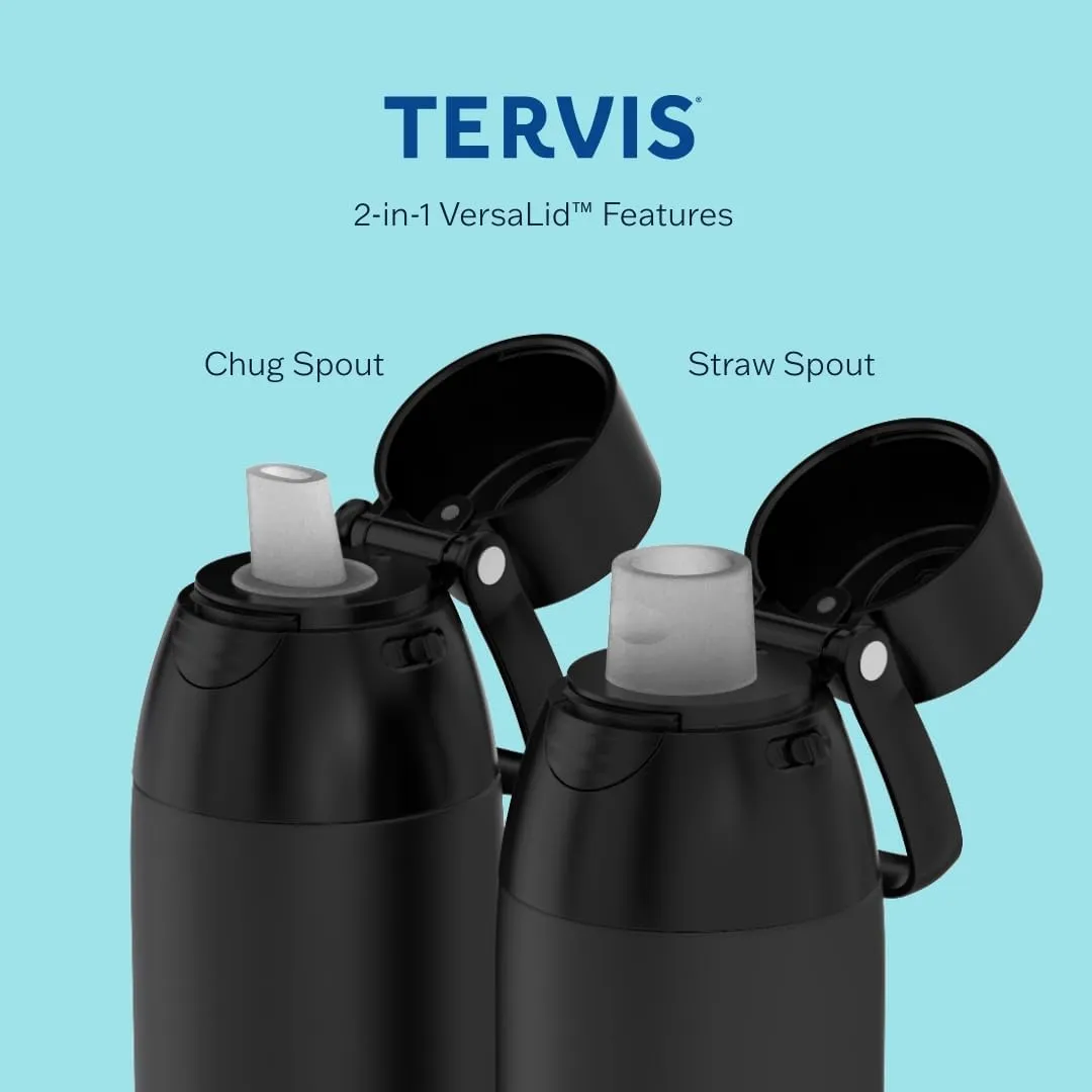 Tervis Venture Water Bottle Peanuts - Snoopy Maxiumus Triple Walled Insulated Tumbler Travel Cup Keeps Drinks Cold & Hot, 36oz, Stainless Steel