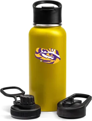 The Memory Company | Licensed NCAA 32oz Team Logo Water Bottle with Accessories