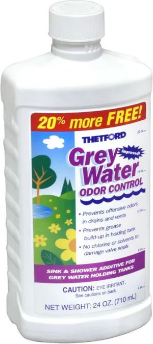 Thetford 15842 RV Trailer Camper Sanitation Gray Water Odor Control (1)