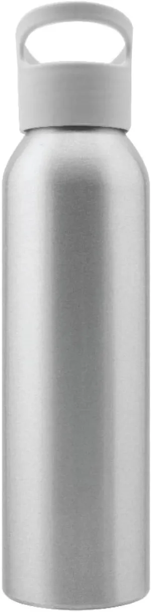 Thirsty Rhino Aerro, 20 oz Aluminum Water Bottle Tumbler, Silver