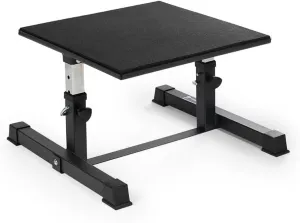 Titan Fitness Adjustable Plyometric Box, 24in Platform, 4 Adjustable Heights, Steel Plyo Box for Jump, Crossfit, MMA Training