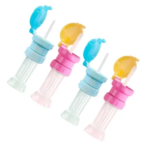 Toddler Water Bottle Cap Kids Straw Adapter Childrens Bottle Straw Cap Reusable
