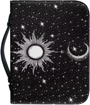 TODIYADDU Women Bible Cover Large Capacity Daily Bag Church Book Case Scripture Protector Holiday Gifts
