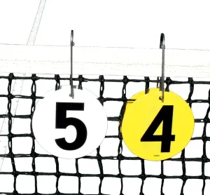Tourna Portable Tennis Score Keeper, Fits Over Net