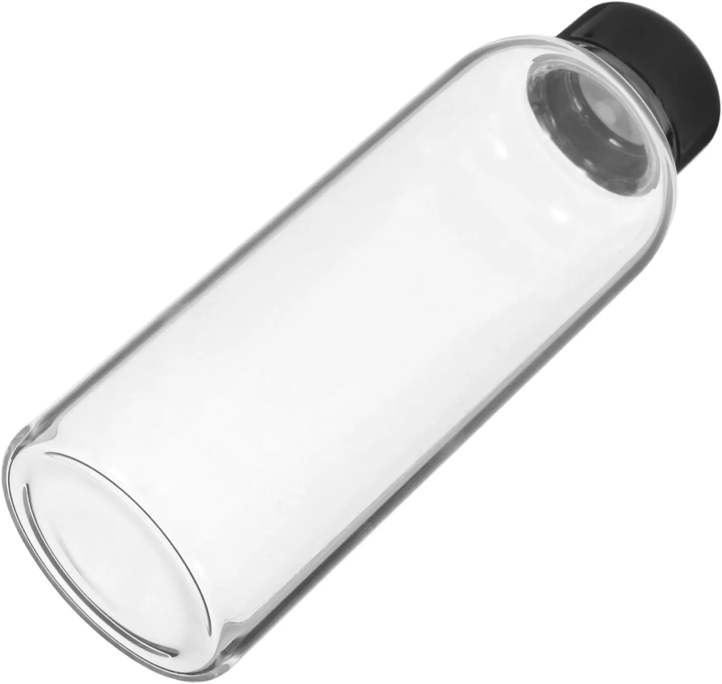 Transparent Glass Water Bottle Sports Drinking Cup Lightweight Portable High Borosilicate Design for Outdoor Use and Daily Hydration