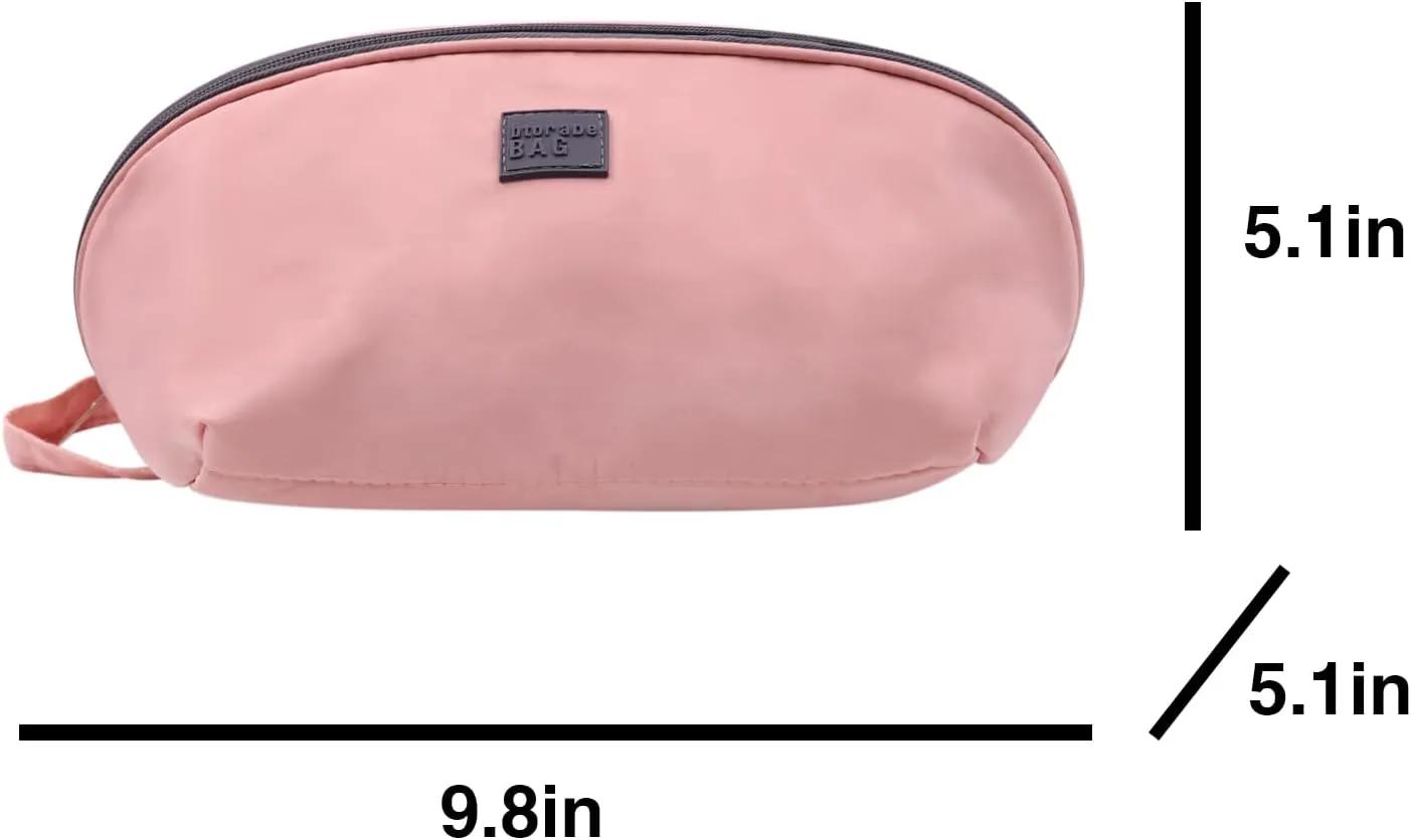 Travel Underwear Organizer Bag Multifunctional Travel Bra Underwear Storage Bag Portable Socks Lingerie Pouch,Pink