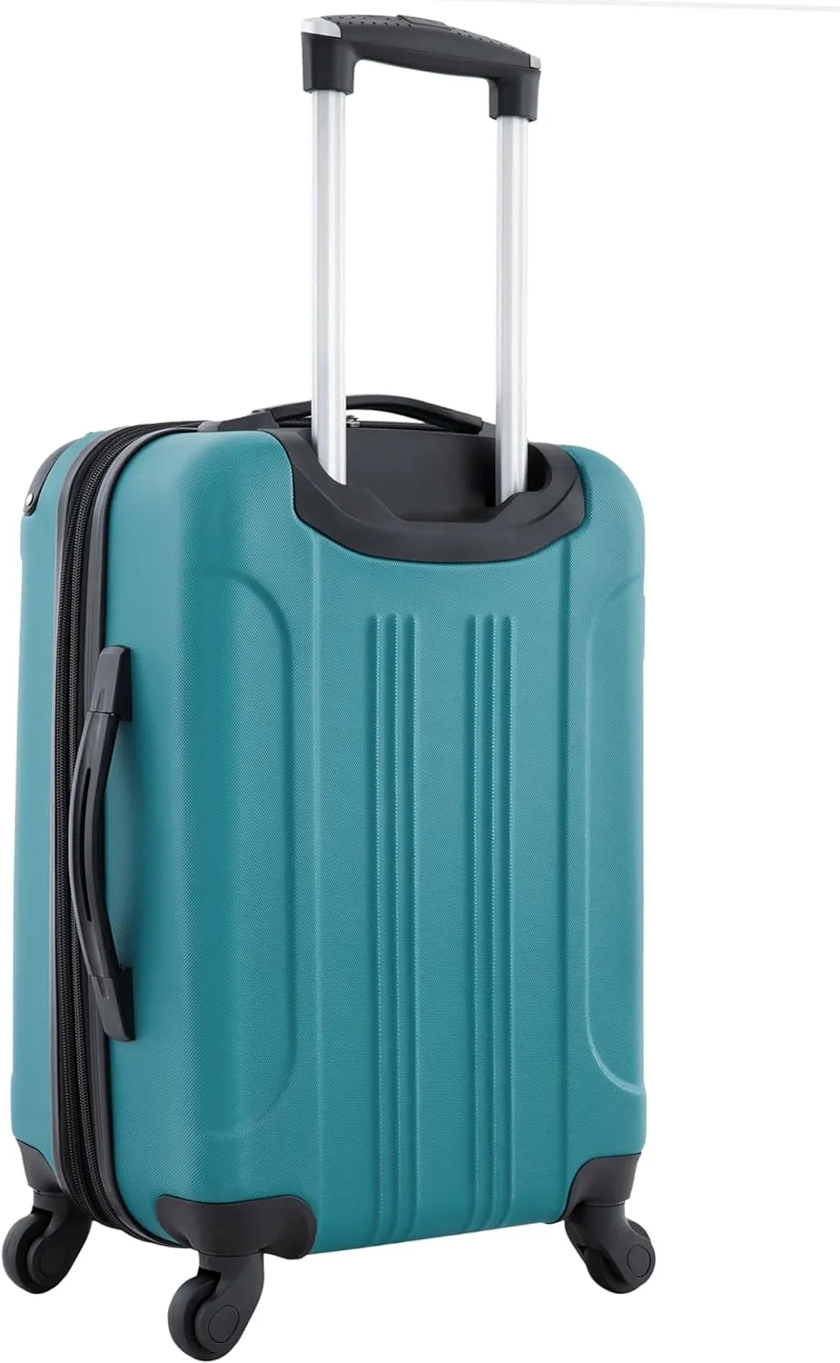 Travelers Club Chicago Hardside Expandable Spinner Luggage, Teal, 20" Carry-On