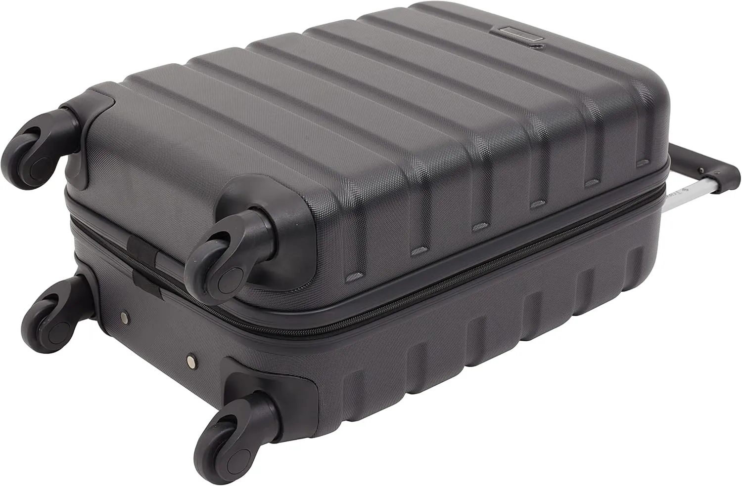 Travelers Club Harper Luggage, Black, 2 Piece Set