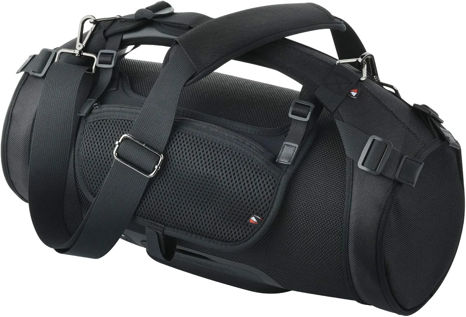 TXEsign Travel Carrying Strap for JBL Boombox/Boombox 2 Waterproof Portable Speaker, Shoulder Strap with Two Side Covers Travel Carrying Pouch for JBL Boombox (Black)